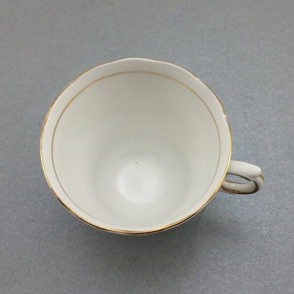 Vintage Colclough Teacup and Saucer Set Flowers Pale Blue - Picture 7 of 10